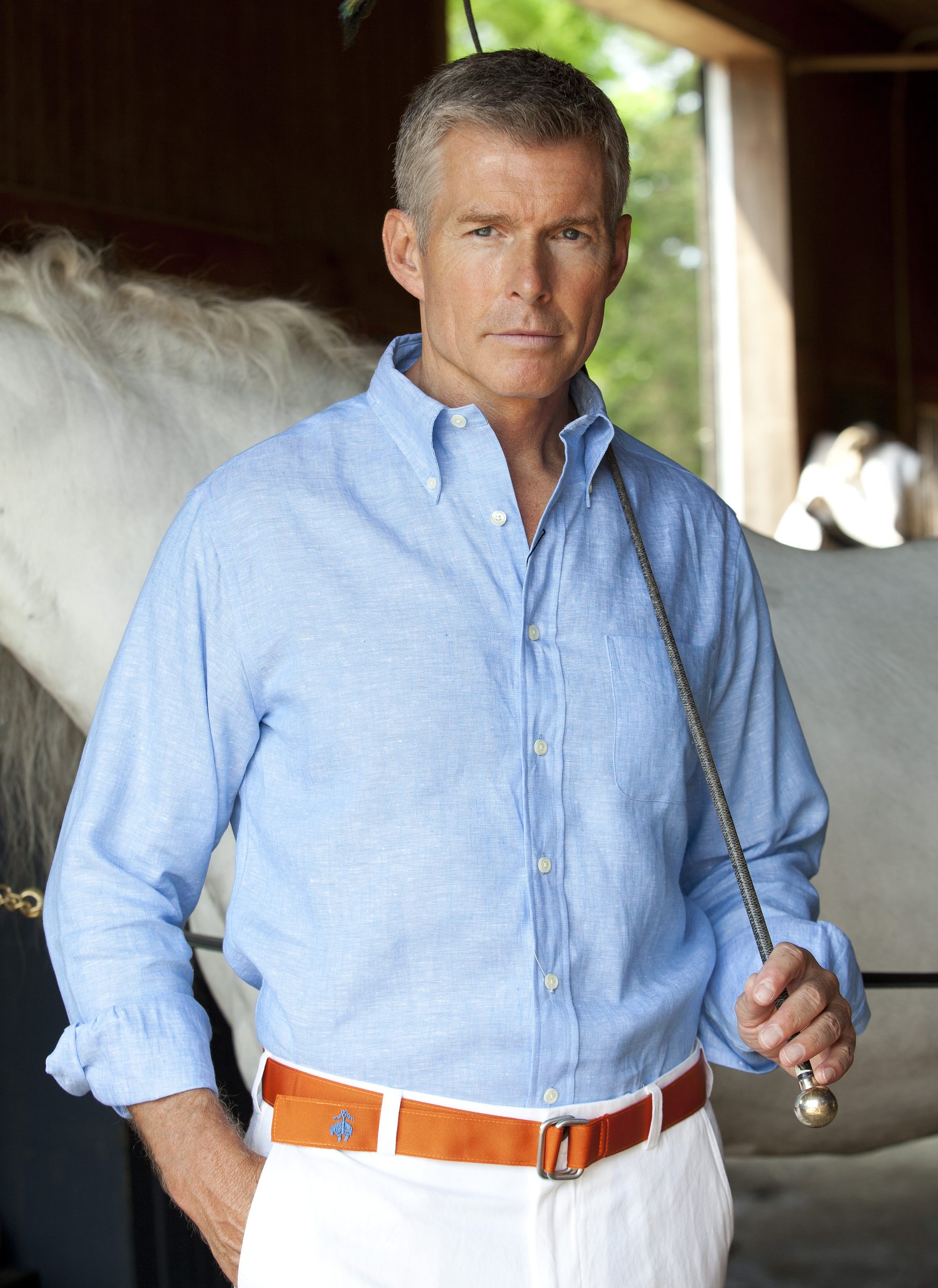 A portrait session at the stables